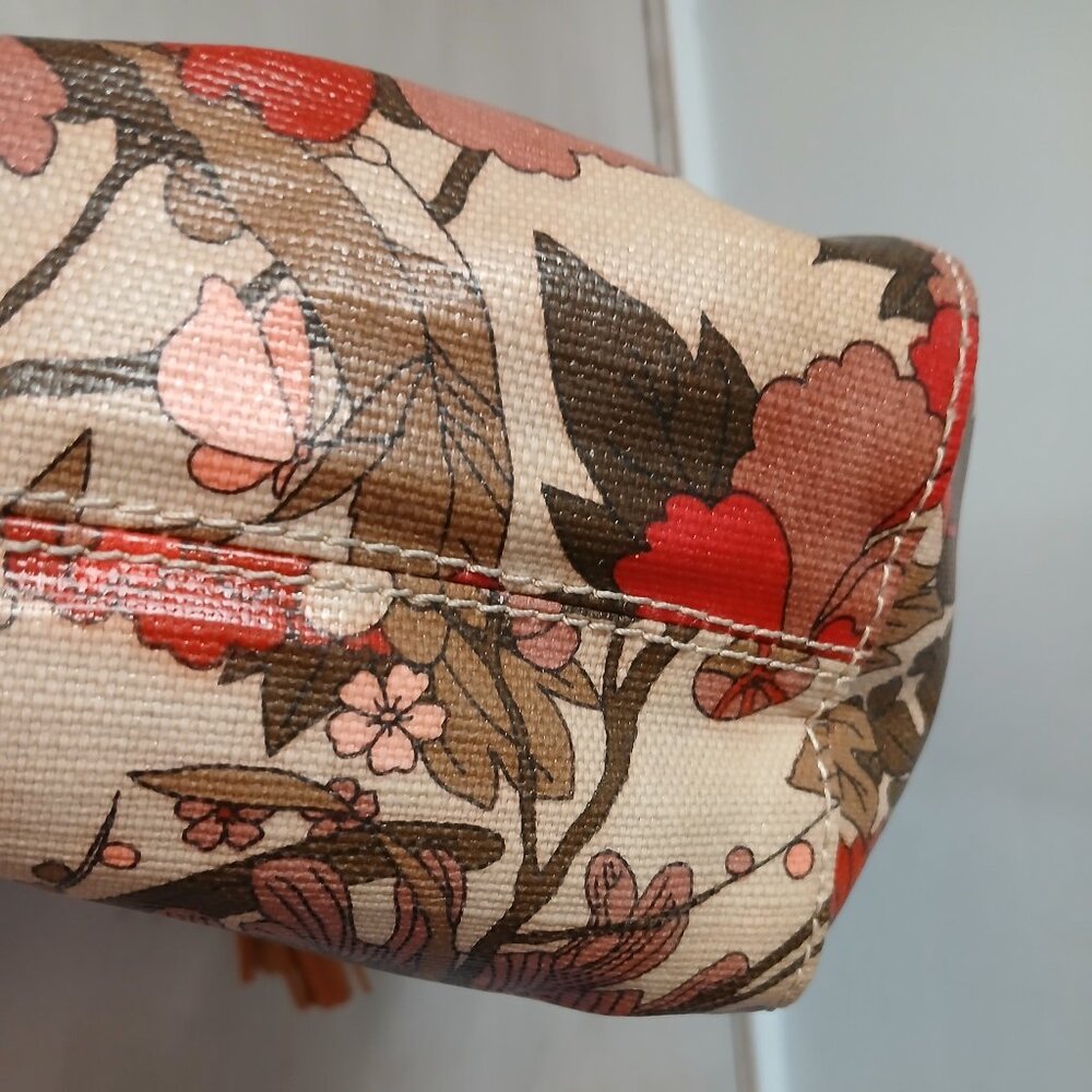 Floral Canvas Tote Bag - Picture 7 of 13
